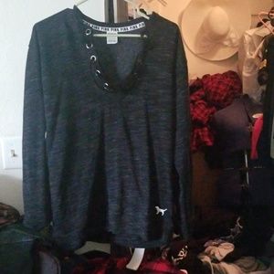 Pink over sized sweater